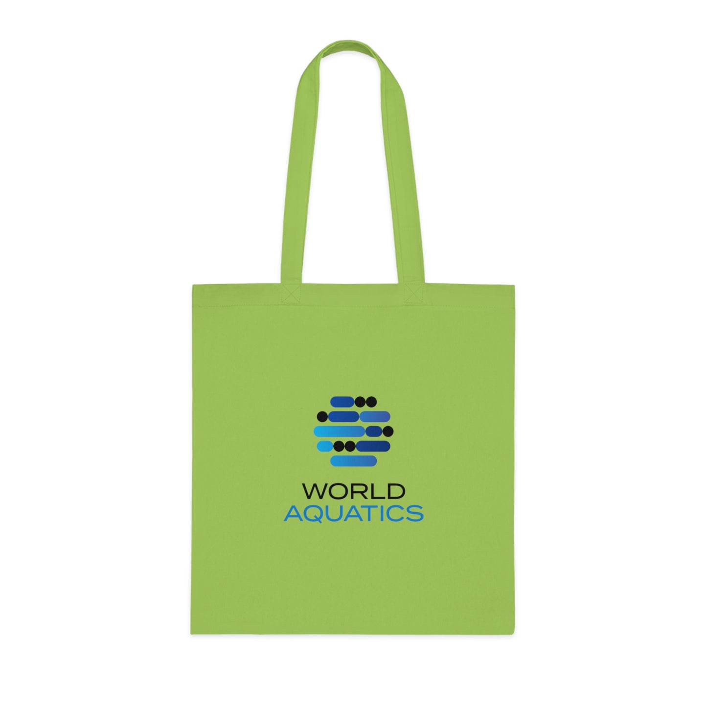 Green World Aquatics Cotton Tote Bag – eco-friendly, reusable shopping bag made of soft and sturdy cotton fabric.