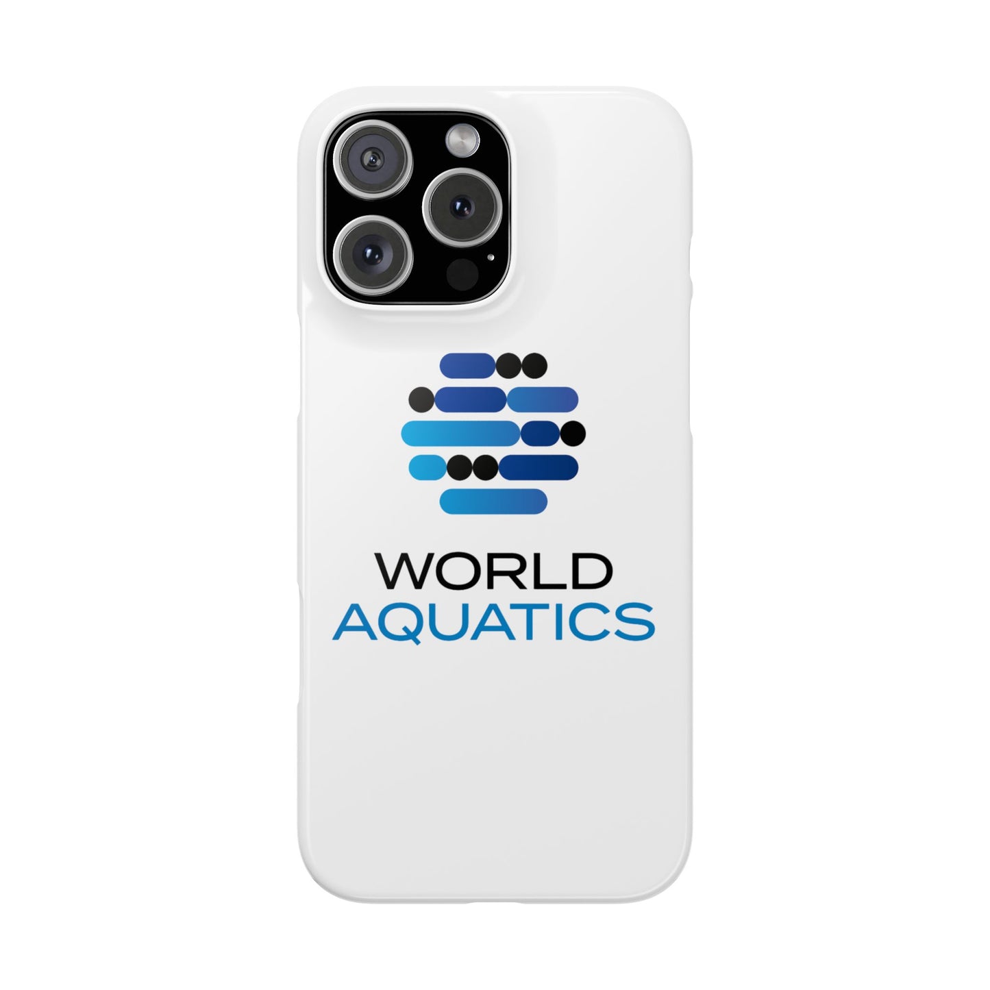 World Aquatics Phone Case for iPhone 13 Pro Max – stylish and slim case for modern protection.
