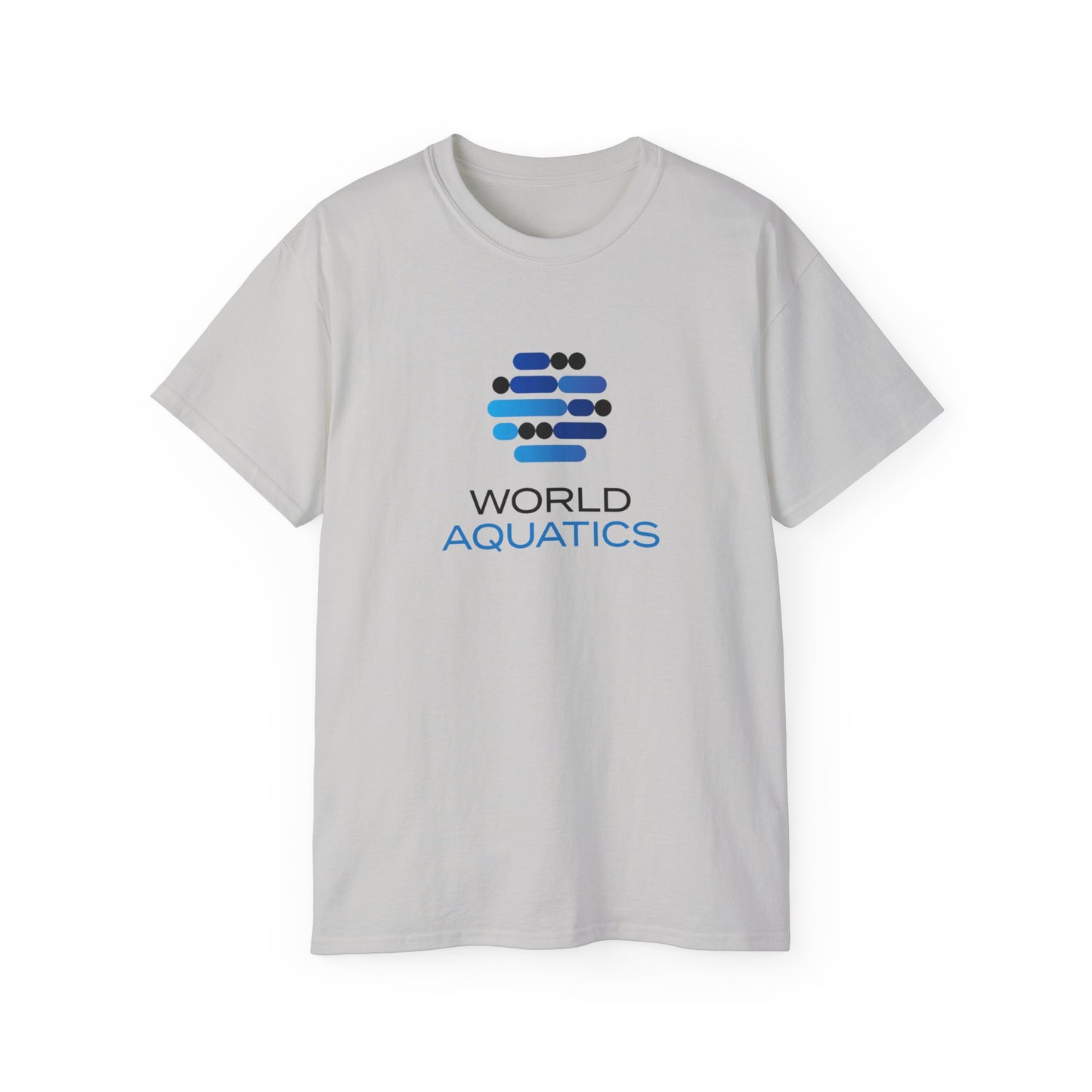 Gray World Aquatics Ultra Cotton Tee – comfortable and stylish cotton unisex t-shirt.