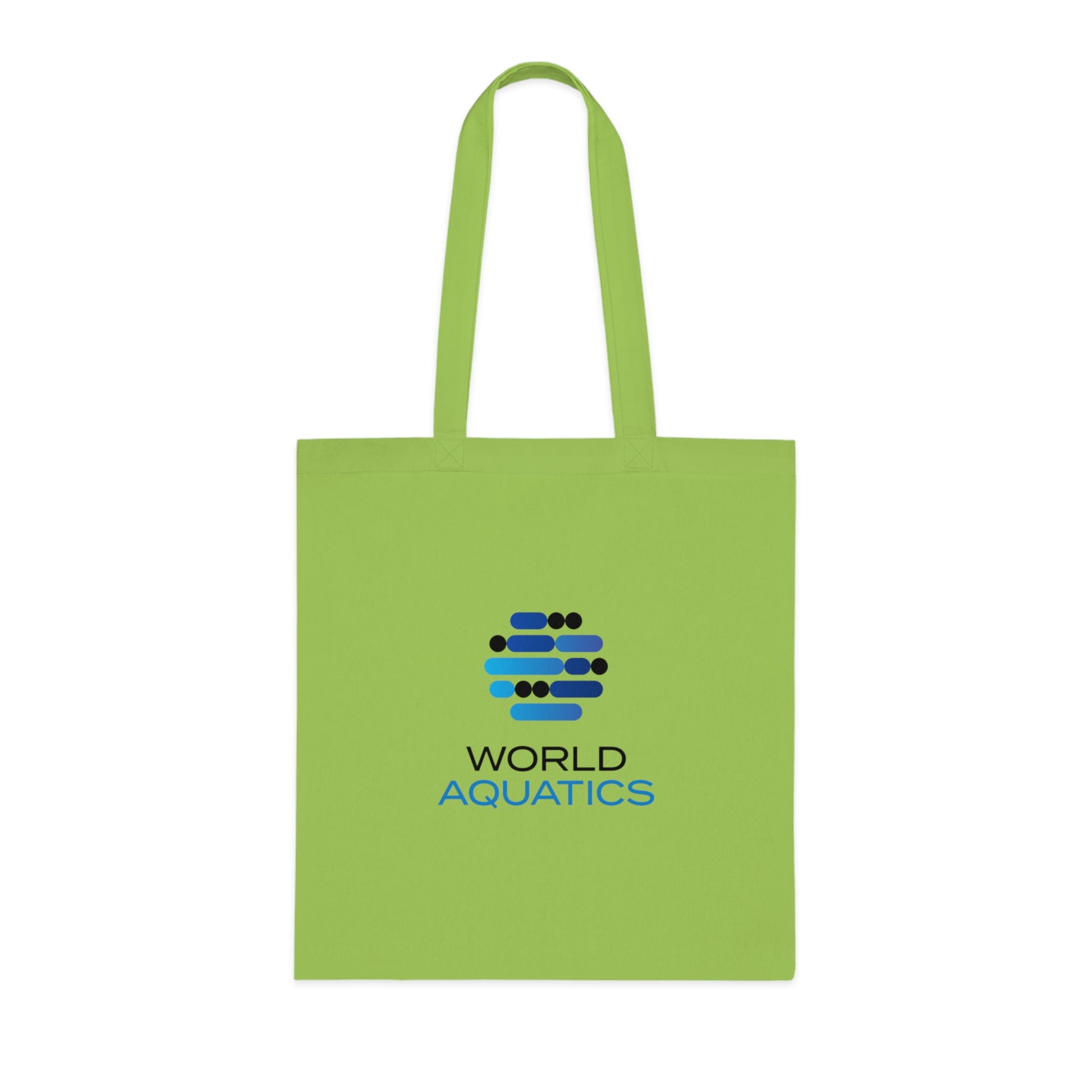 Green World Aquatics Cotton Tote Bag – eco-friendly, reusable shopping bag made of soft and sturdy cotton fabric.