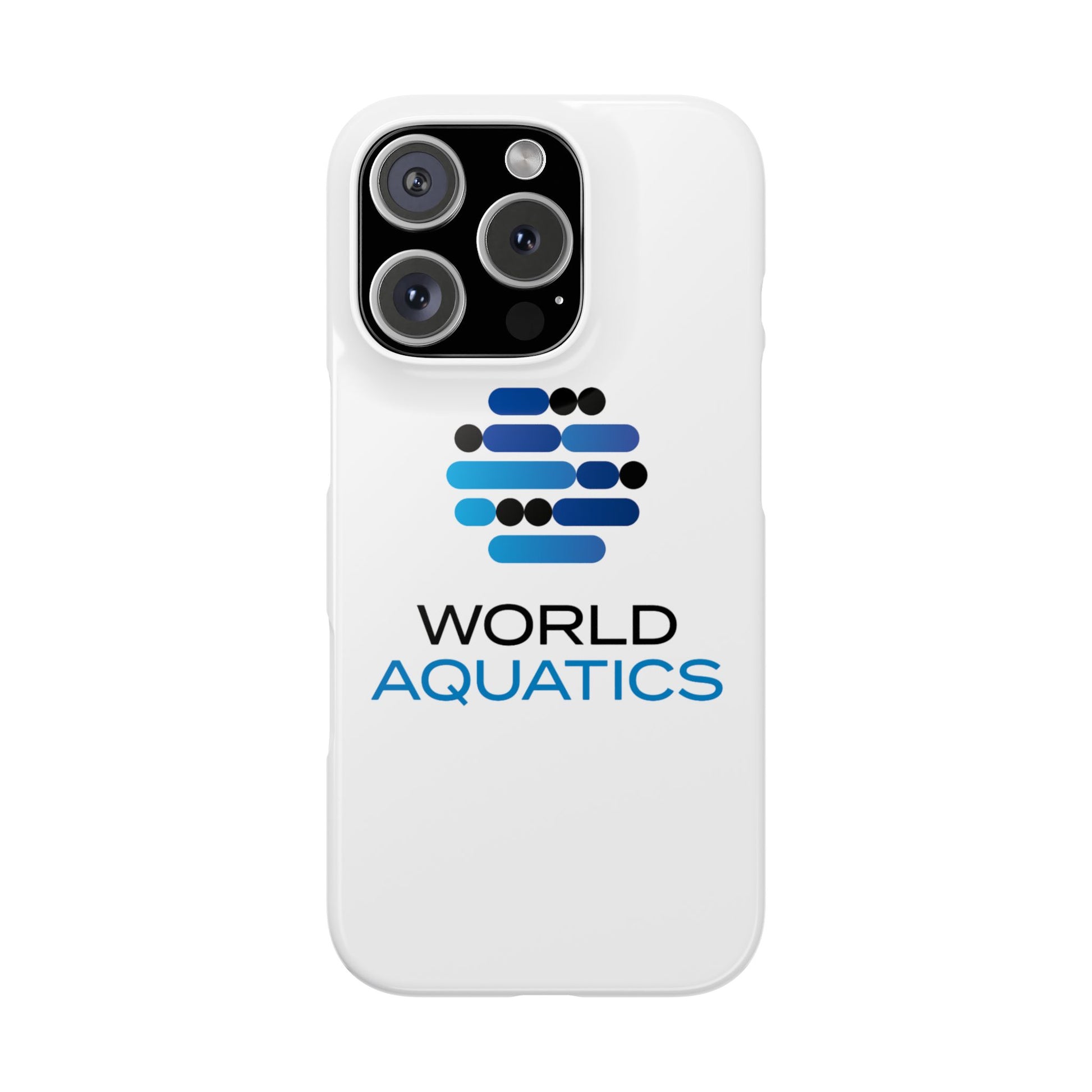 World Aquatics Phone Case for iPhone 13 Mini – small, lightweight, and impact-resistant for daily use.